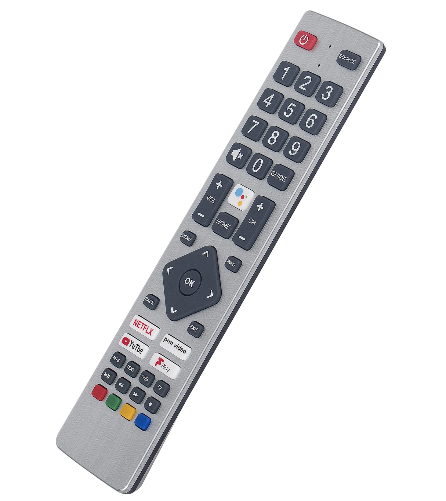 Replacement Remote Control Fit for POLAROID Smart TV P32RAM1071U P32RDP0119U P50UP1399U P24RP0080U P24RDP0100U P32RAM1071U P50UAM2351U PA32H4312LEKB PA50U5192MEKB POF/RMC/0004 POFRMC0004