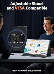 KYY 4K Portable Monitor 15.6" Portable Monitor for