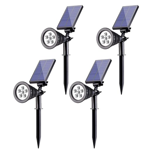 Rasen usw Solarleuchte Landscape 3th Version Superhelle Spotlight