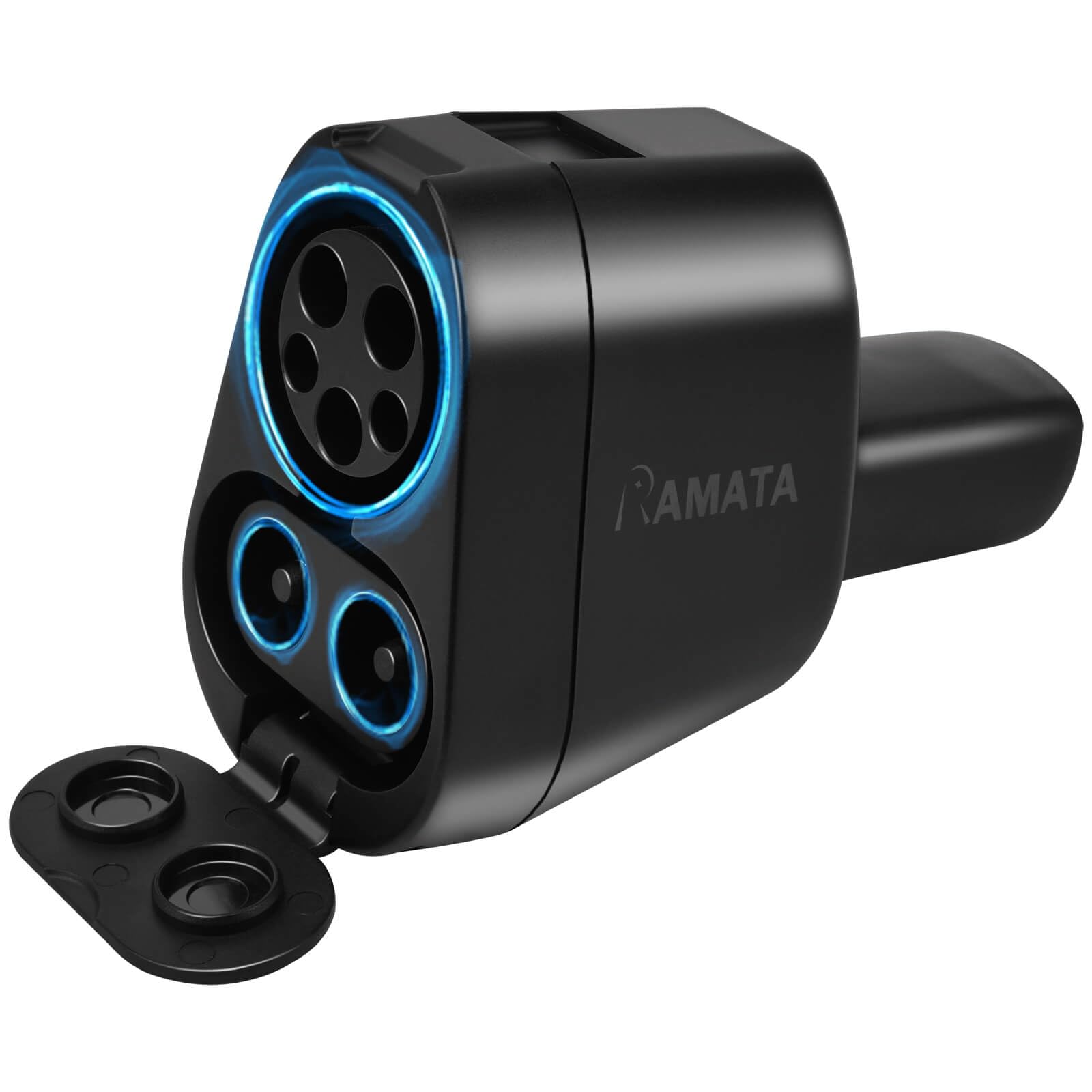 Photo 1 of **missing part---PARTIAL SET---**RAMATA Tesla Model Y 3 S X Accessories 2024 2025, 250KW Fast Tesla Charger Adapter, Tesla to J1772 Adapter CCS 2in1 Compatible with Level 1 2 3 Charging Stations with CCS1& J1772 Plug