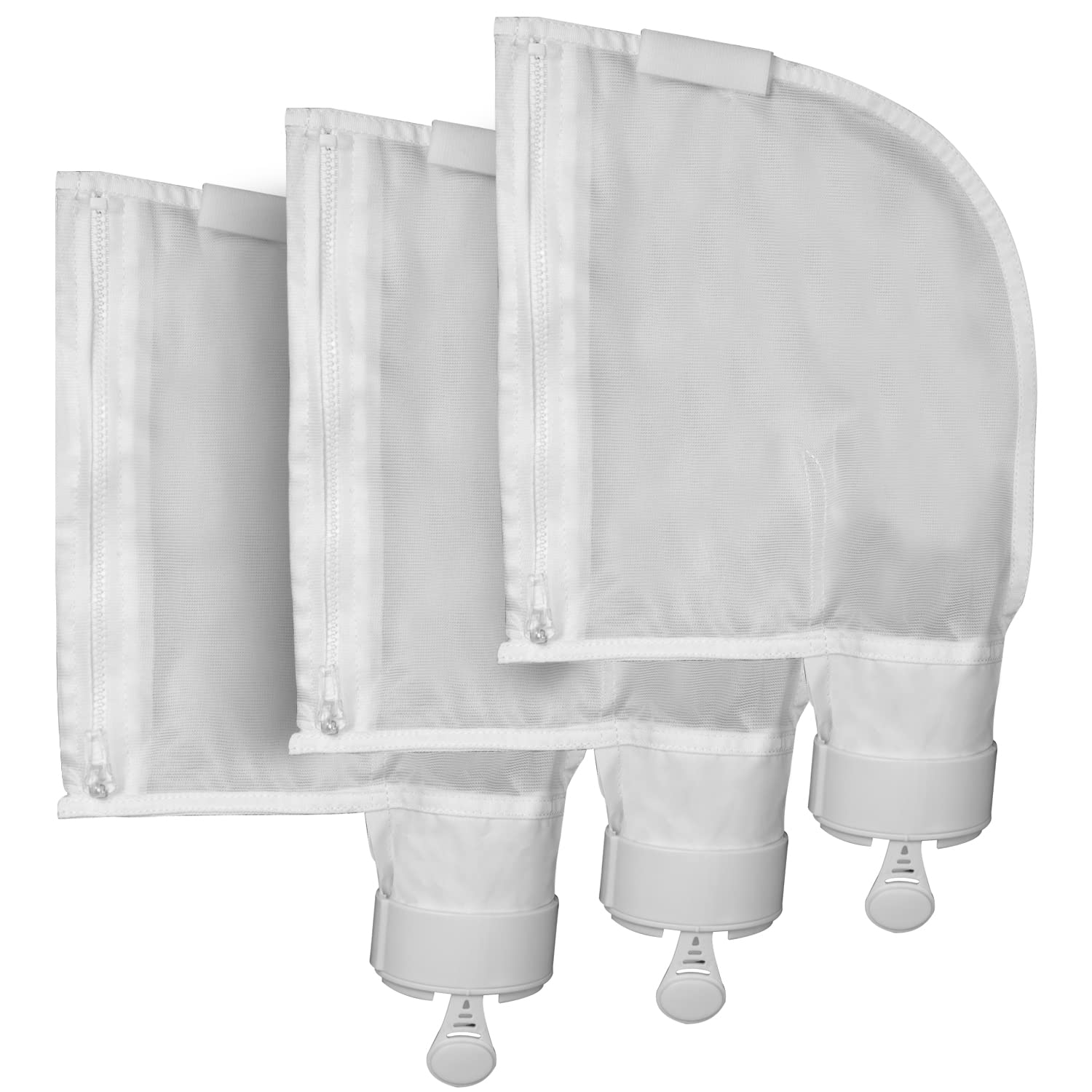 Photo 1 of Chuanke Pool Cleaner Replacement Filter Bag Fits for Polaris 280 and 480 Pool Cleaner (3 Pack, 280 Zipper Closure Bag)