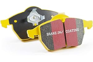 EBC Brakes DP41738R Yellowstuff Street and Track Brake Pad ,Metallic