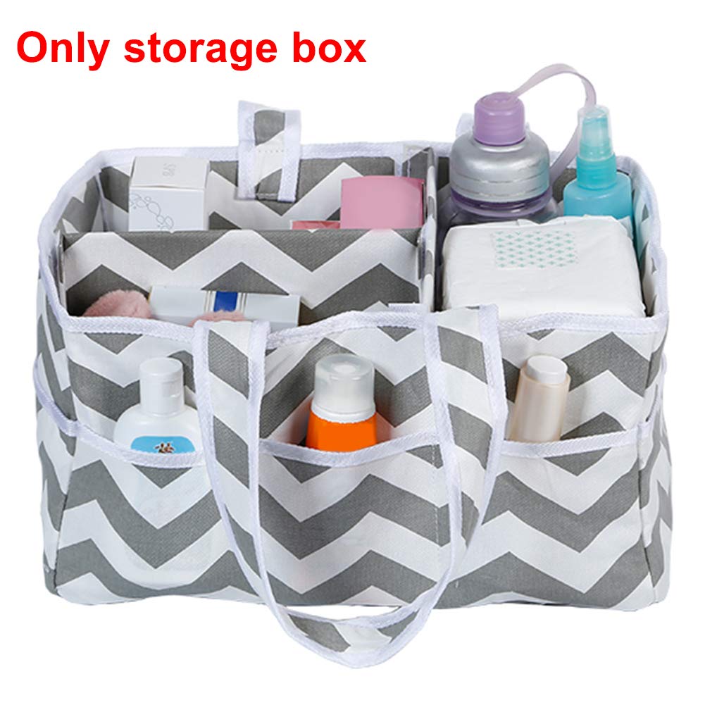 bolsa útil para el hogar/viaje/pañal/escritorio Stripes cesta