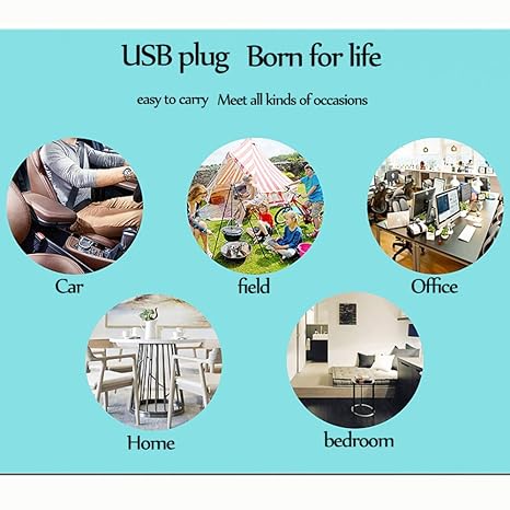 HWG Mini Frigorífico Refrigerador del Automóvil Interfaz USB Caja ...