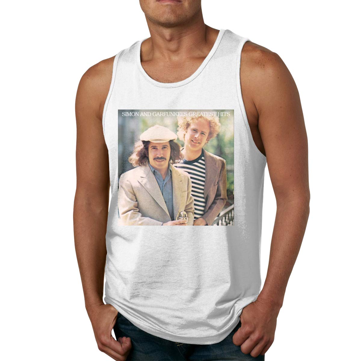  S Simon Garfunkel Greatest Hits Summer Running Sleeveless Tanks Top T Shirts
