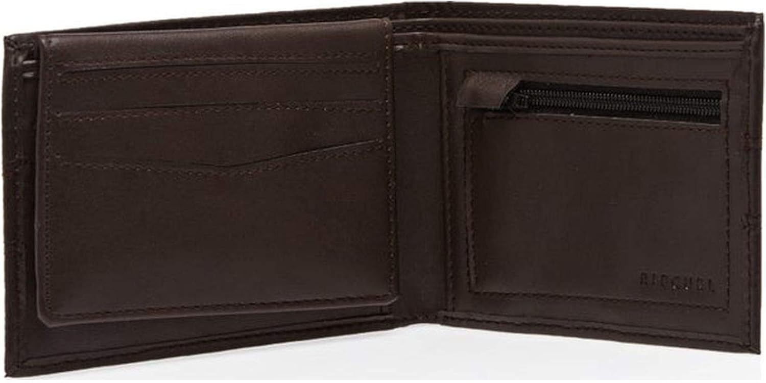 Rip Curl Word Boss PU All day Wallet One Size Brown: Clothing