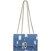 QWINEE Women's Leopard Purse Cheetah Print Purses Y2k Evening Chain Shoulder Bag Clutch