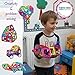 Magnetic Blocks Set for Kids, Toddlers, Boys & Girls - 56 BPA Free Big Colorful Tiles with Strong Magnets - Educational STEM 3D Building Magnet Toy for Creative Learning, Construction, Fun & Play