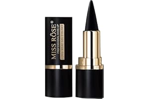 MISS ROSE Matte Black Gel Eyeliner Tool, Smudge Proof, Cream Eyeliner Pencil, Eye-liners for Women Girls (Black)