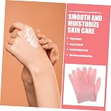 Artibetter Pink Exfoliating Moisturizing Hand & Foot Gloves Spa Gel Spa Spa Spa view 3