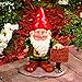 Fun Express Gnome Greeter with Hat Set-Garden Decor, Seasonal Outdoor, Novelty & Unique Gift-6 Piece Set
