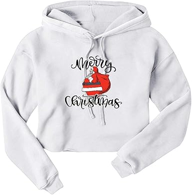 womens santa hoodie