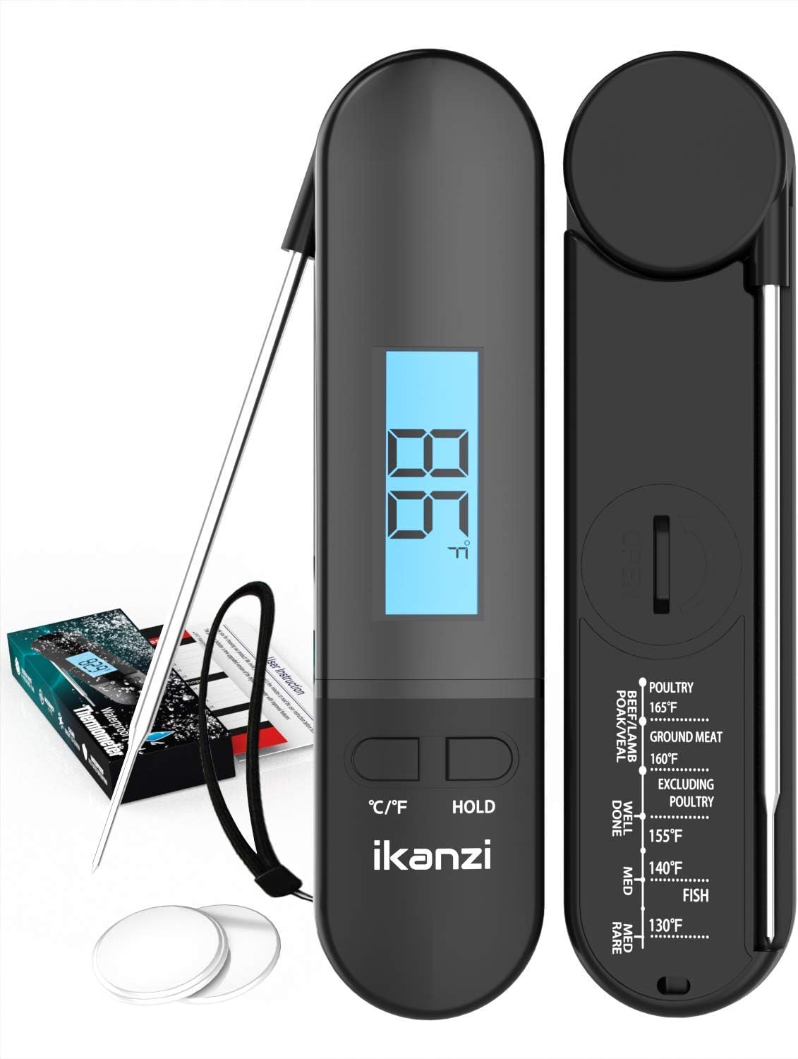 Meat Thermometer Food Thermometer Digital Instant Read