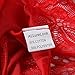 Lingerie for Women Sexy One-Piece Teddy Lingerie Bodysuit Lace Nightie (Large (fits like US Medium), Red)