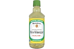 Marukan Genuine Brewed Rice Vinegar for Enhancing Flavor & Cooking, Unseasoned (24 fl oz)