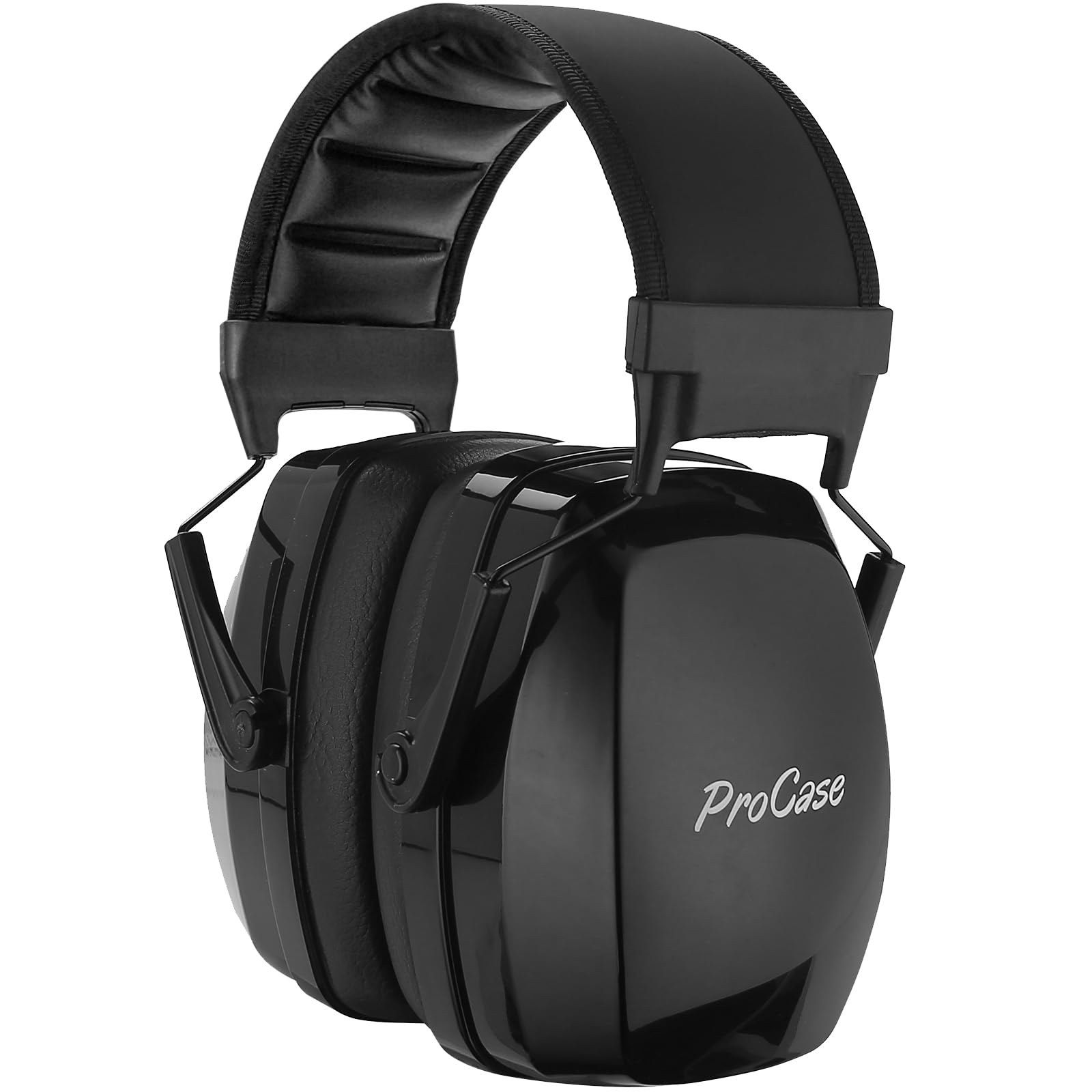 Photo 1 of ProCase Noise Cancelling Ear Muffs SNR 33dB, Ear Hearing Protection Headphones for Adults, Sound Proof Ear Defenders for Work, Mowing, Shooters Shooting Gun Range, Construction -Black