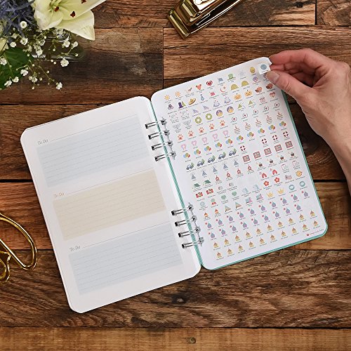 Orange Circle Studio 2019 Do It All Planner, August 2018 - December 2019, Kaleidoscope - Thumbnail 5