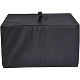Orchidtent Heavy Duty Heat-Resistant Waterproof Dustproof Microwave Oven Grill Cover Protector Hood Rain Dust Ultraviolet Ray Protective(Microwave Oven)