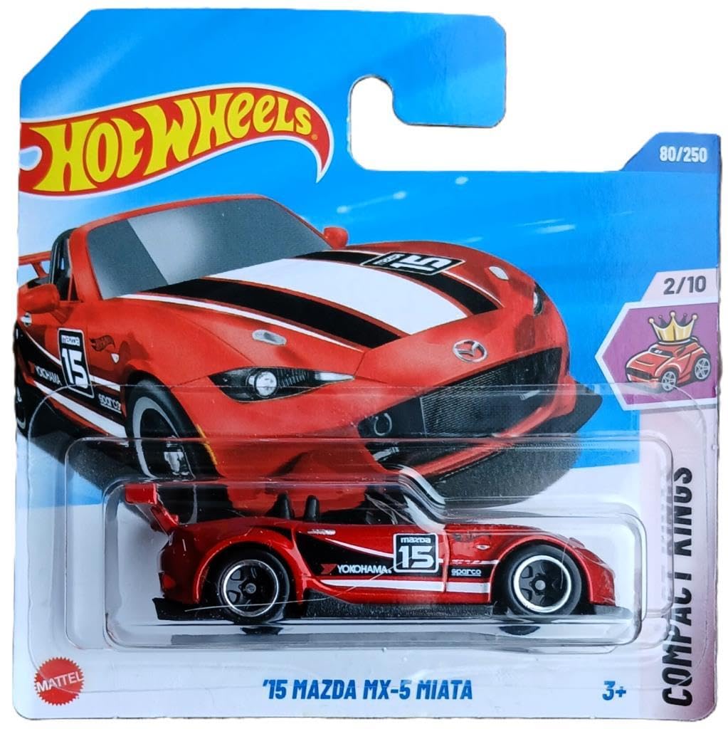 Hot Wheels Single Cars '15 Mazda MX-5 Miata JBB18