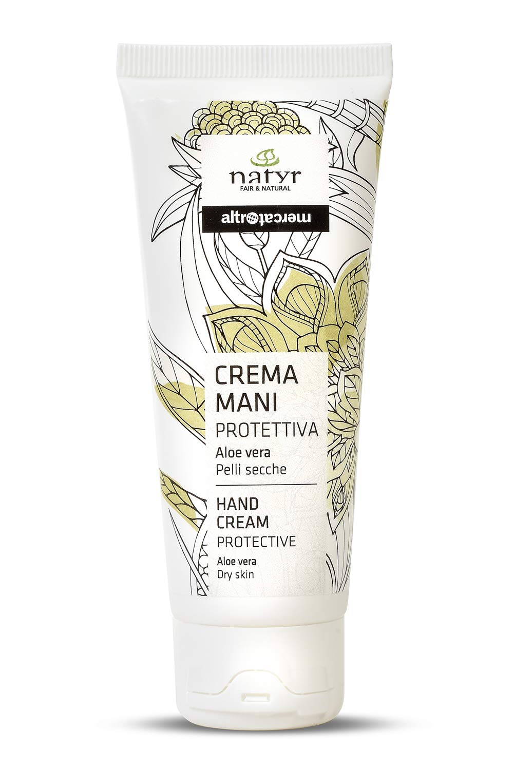 Naturaverde Handcreme Mit Arganöl – 75 Ml, Für Trockene & Rissige Hände, 98% Natürliche Inhaltsstoffe (2er Pack)