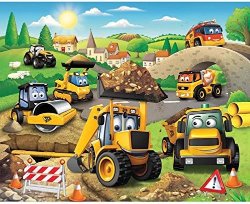 Walltastic My First JCB Wall Mural 2.44m x 3.05m