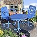 Miniature Fairy Garden Mini Blue Star Bistro - Set of 3