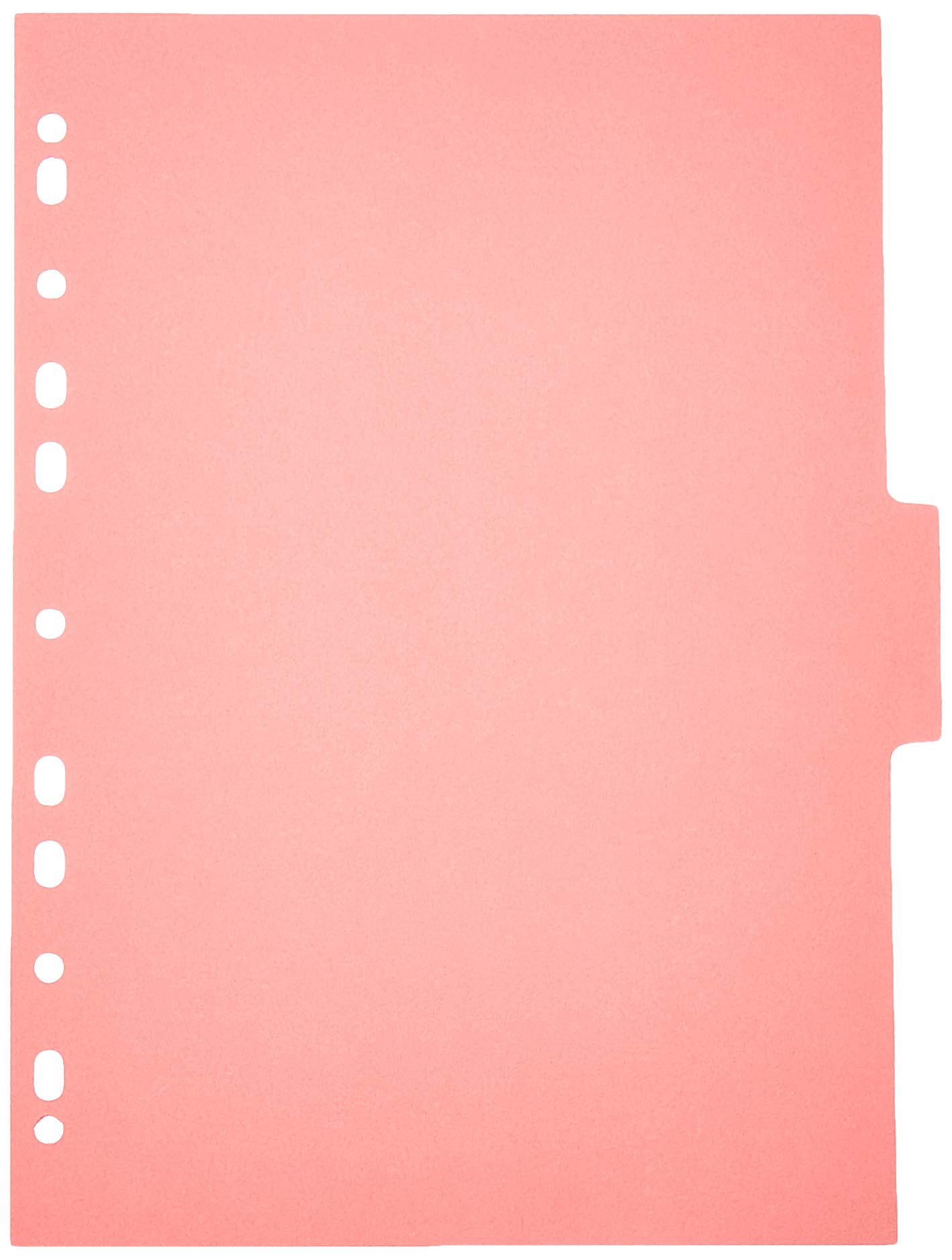 5 Star Subject Dividers Multipunched Manilla Board 5-Part A4 Assorted [Pack of 50]