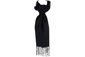 Hat To Socks Super Soft Classic Plain Winter Scarf for Men and Women
