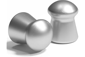 KVINTOR Air Gun Pellets 22 Caliber – Air Rifle Pellets .22 Cal Domed Pack 200 Count 15 Grain