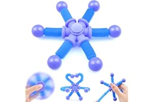 Cevioce Fidget Toys for Kids Adults, 1Pc Fidget Spinner Toys, Sensory Toys for Kids, Easter Basket Stuffers Valentine Gifts for Kids, Gifts for Men Women Kids Thanksgiving Birthday Christmas Party(B)