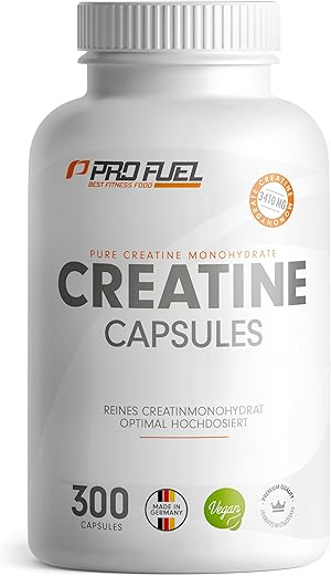 Creatin 5000 Giga Caps - 5000 mg Creatin pro Tag - hochdosierte Creatinkapseln mit 1137 mg Creatine-Monohydrate pro Kapsel - laborgeprüfte Kreatin-Monohydrat Kapseln - 100% vegan - 300x