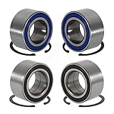 Front Rear Wheel Bearing Kit For 1988 Audi 80