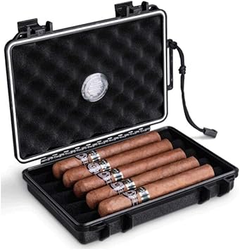 YXIAON - Caja de Cigarrillos con Sello portátil de Gran ...