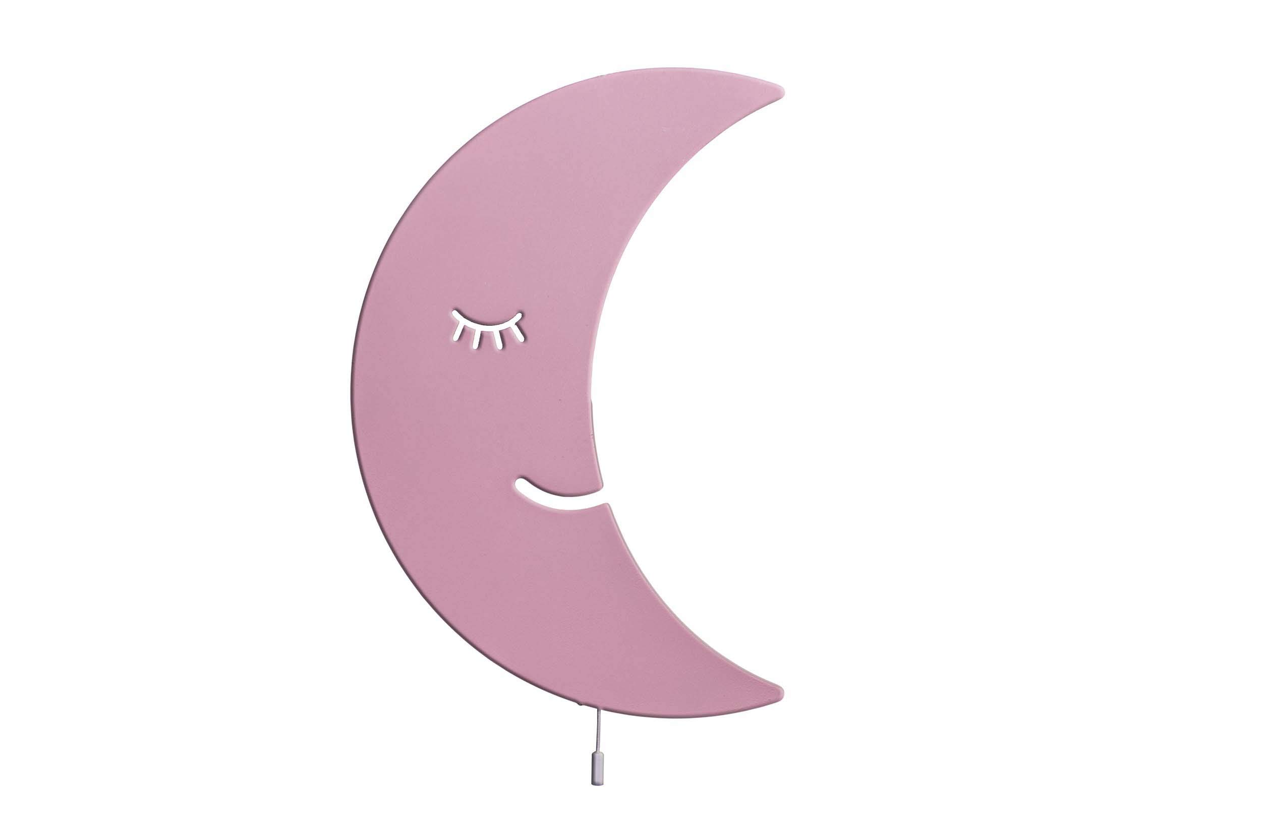 Homemania Wall Lamp, MDF, Pink