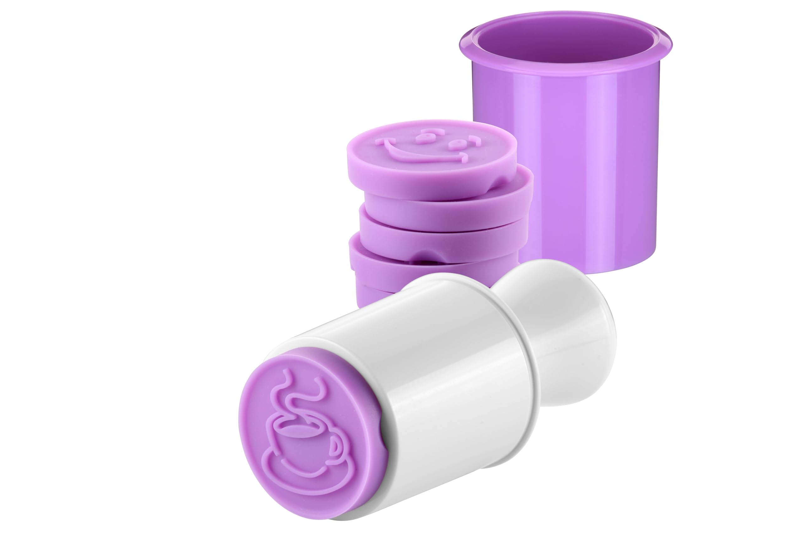 Tescoma Cookie Stamp, 6 Party Patterns Delicia, Assorted, 9.7 x 9.7 x 14.7 cm