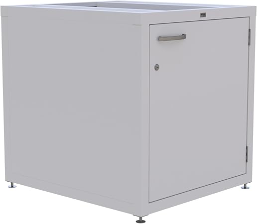 Unterschrank Fur Waschmaschine Trockner Podest Aus Edelstahl Mit Aluminium Rahmen Schrank Abschliessbar Wahlweise Farbig Pulverbeschichtet Hohenverstellbare Fusse Stabile Konstruktion Weiss Amazon De Kuche Haushalt