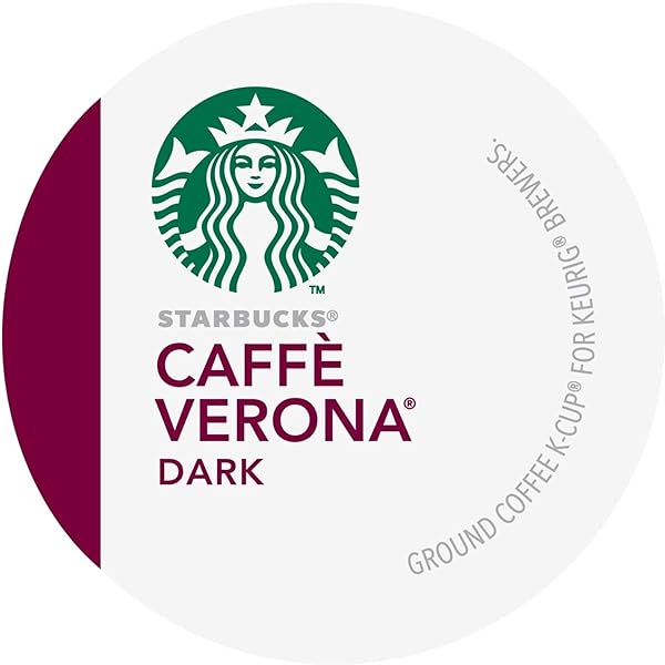 STARBUCKS K-CUP COFFEE PODS, DARK ROAST COFFEE, CAFFÈ...