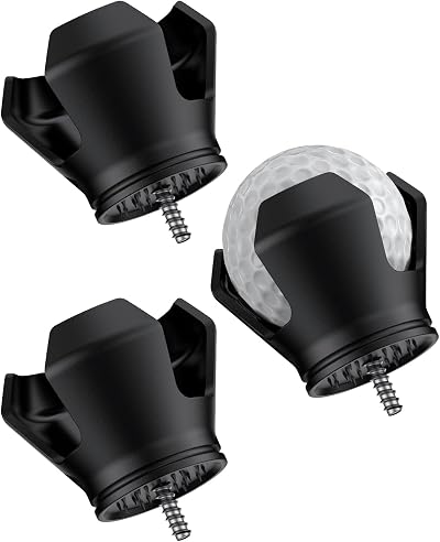 Uniclife 3-Prong Golf Ball Retriever Grabber for Putters 3 Pack
