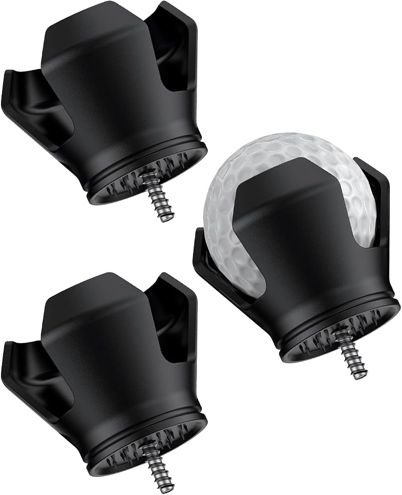 Uniclife 3-Prong Golf Ball Retriever Grabber for Putters 3 Pack