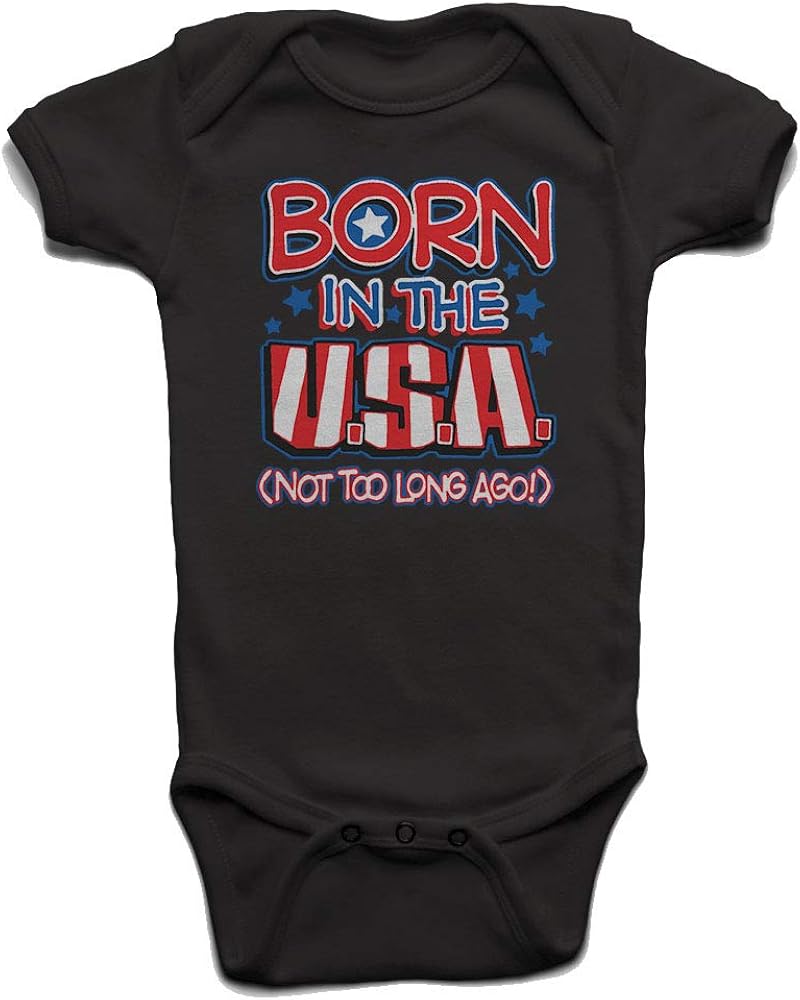 born in the usa onesie