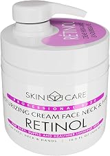 Skin Care Retinol 3-in-1 Moisturizer Face Neck Décolleté Cream Anti-Aging 500ml