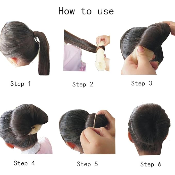 Amazon Com Sent Hair 2 Pieces Donut Hair Bun Maker Blonde Magic