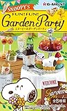 Re-Ment Snoopy garden party miniature 8 pieces per BOX