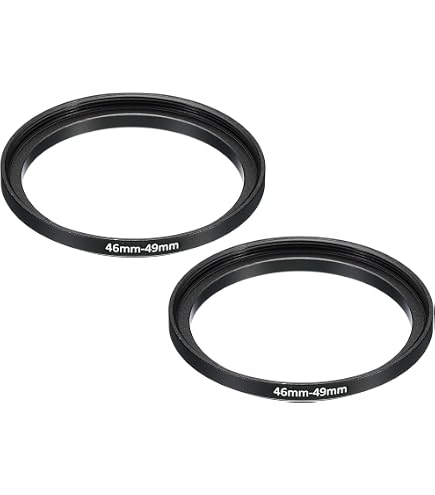 MPIXO 42mm To 49mm Step-Up Filter Ring Adapter - Male To Female - 42mm-49mm