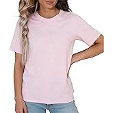 Giftifymama Women's Nursing T-Shirt Short Sleeve Maternity Shirt for Breastfeeding Cotton with Hidden Zipper