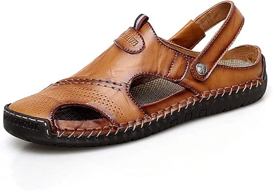 amazon mens closed toe sandals