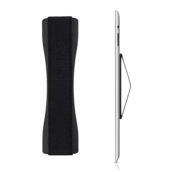 kwmobile Tablet Fingerhalter Griff Halter - Selbstklebende Tablet PC Fingerhalterung - Finger Halter für z. B. iPad Samsung S