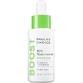 Paula's Choice BOOST 10% Niacinamide Face Serum Booster, 0.67 Fl Oz | Facial Serum with Vitamin B3, Vitamin C &amp; Licorice Extract, Pore Minimizer for All Skin Types, Fragrance-Free