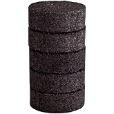LifeSaver Jerrycan Activated Carbon Filters (5 Pack) &ndash; Reduces Chlorine, Odors, and Heavy Metals &ndash; Jerry Can Activated Carbon Water Filter &ndash; Compatible with LifeSaver Jerrycan Water Purifiers