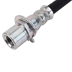 TRQ Rear Left Brake Hose Drivers Side Compatible